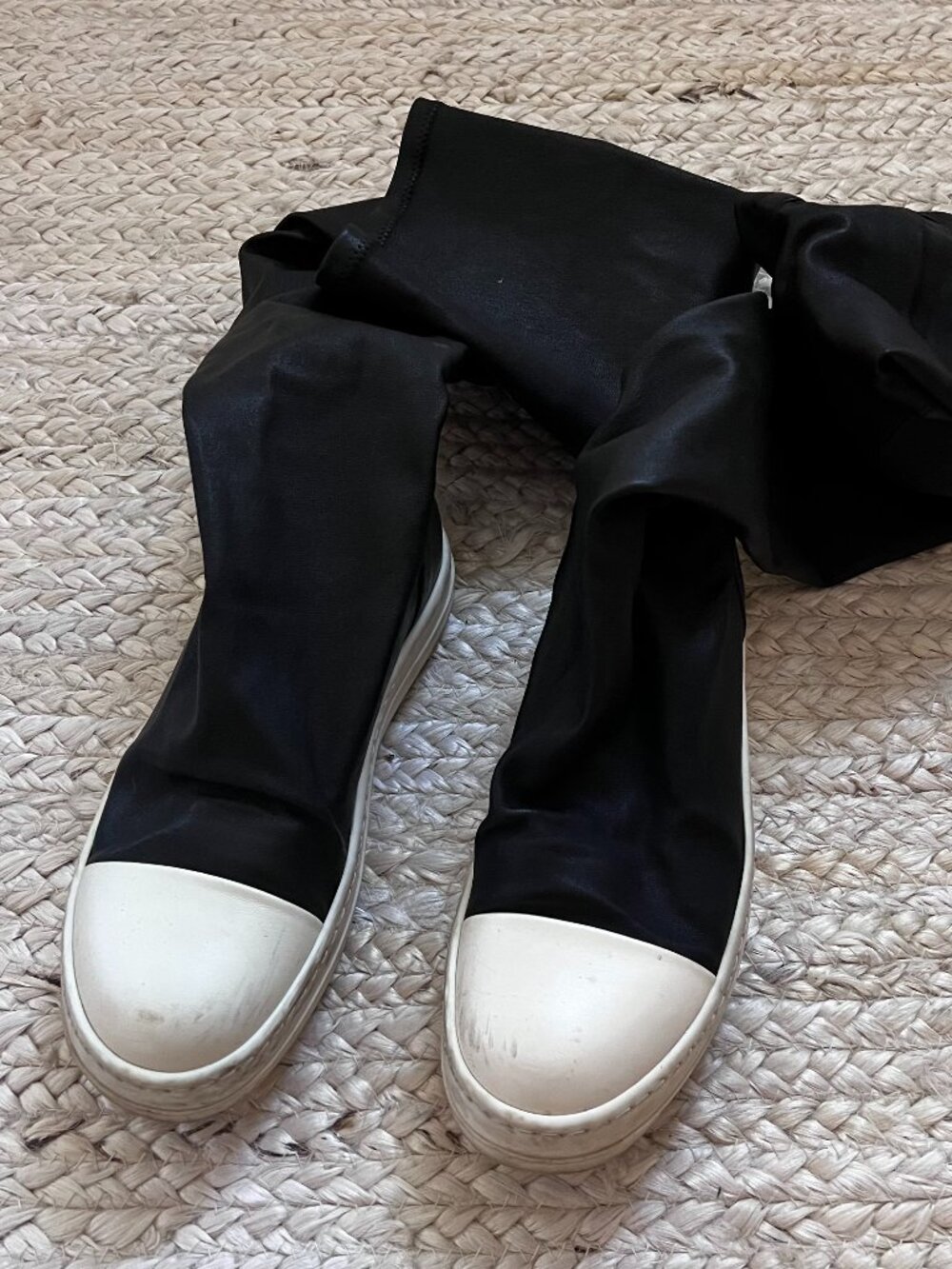 Rick Owens Stocking Sneakers/comes with dust bag